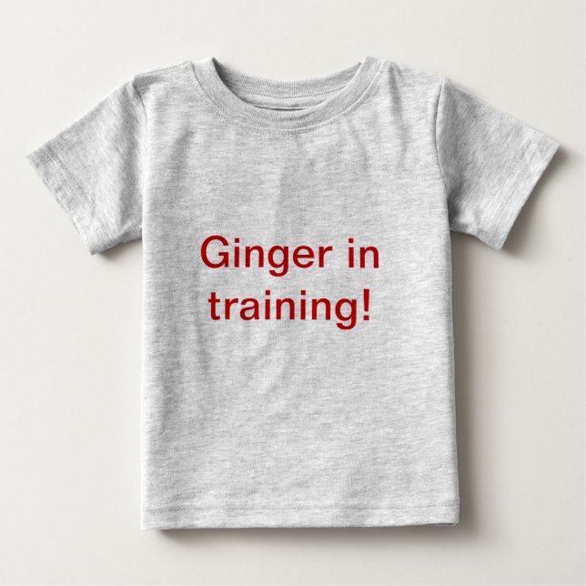 T-shirts Ginger Em Treinamento! (Frente)