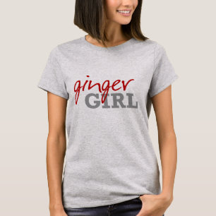 T-shirts Ginger Girl Redhead Freckles