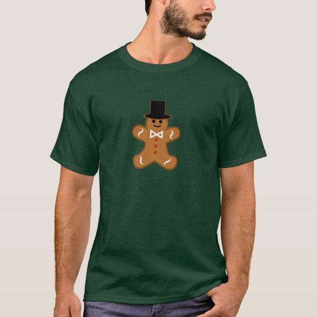 T-shirts Gingerbird Man (Frente)