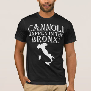 T-SHIRTS GIOVANNI PAOLO CANNOLI ACONTECE NO BRONX