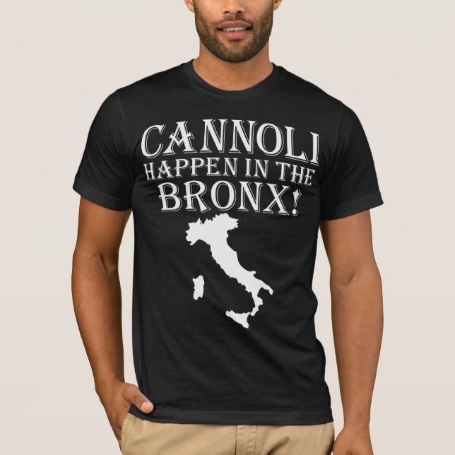 T-SHIRTS GIOVANNI PAOLO CANNOLI ACONTECE NO BRONX (Frente)