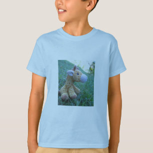 T-shirts Girafa no selvagem - T dos miúdos