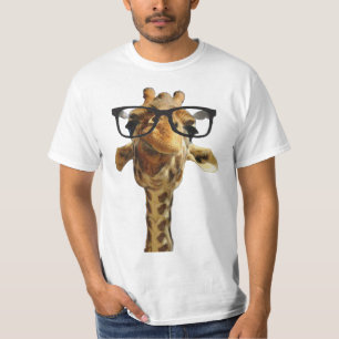 T-shirts giraff na ideia do presente do design das