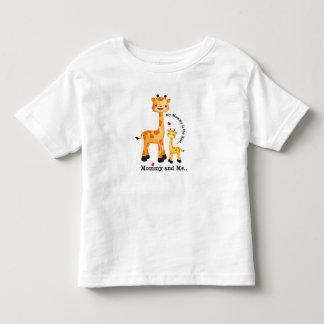 T-shirts Giraffe Mãe e vitelo