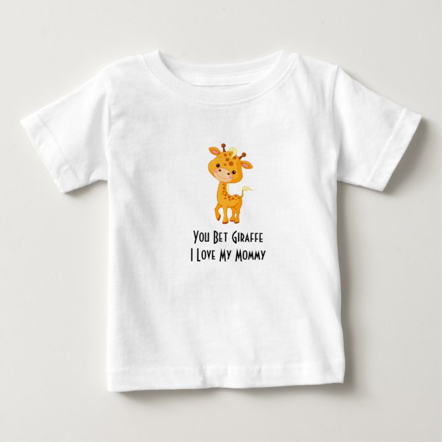 T-SHIRTS GIRAFFE RUFFLE DRESS (Frente)