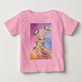 T-shirts Giraffe Wtercolor Funny Animal