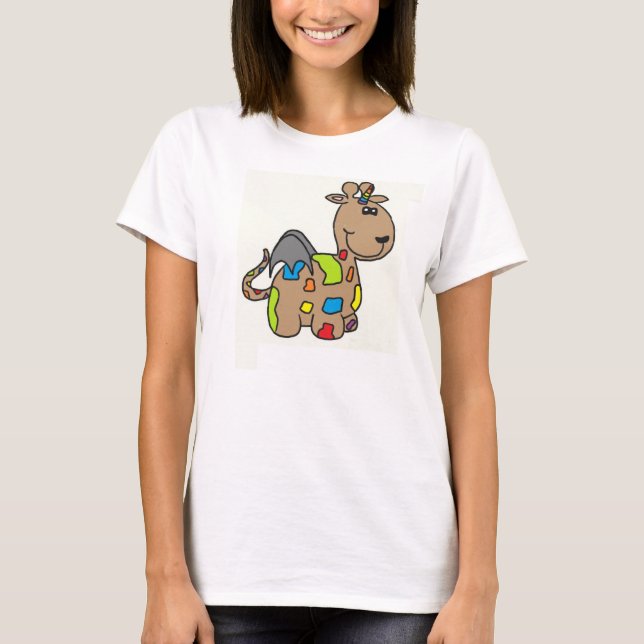 T-shirts Girafficorn (Frente)