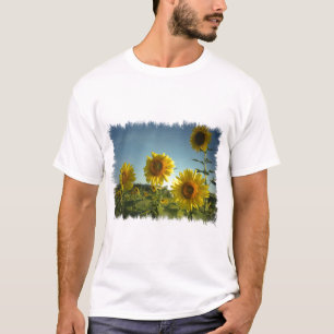 T-shirts Girassol orgânico do jardim