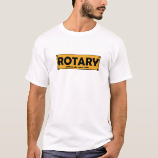 T-shirts Giratório, nada vem mais placas próximas