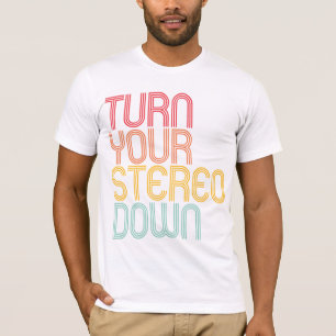 T-shirts Gire-o Tee para baixo