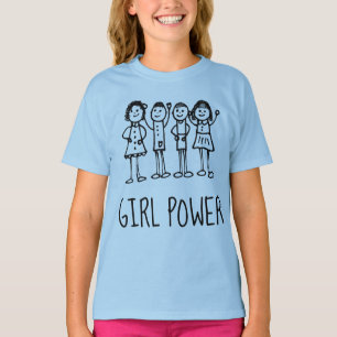 T-shirts GIRL POWER Girls