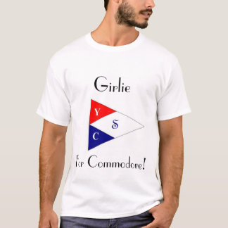 T-shirts Girlie para o comodoro