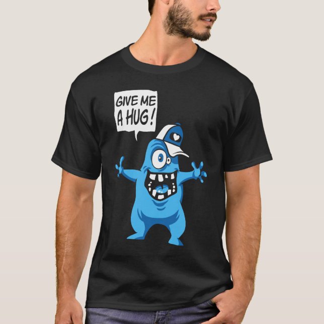 T-shirts Give tem-me hug (Frente)
