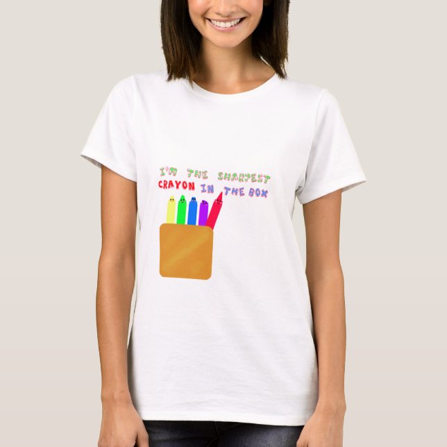 T-shirts giz mais afiado na caixa (Frente)