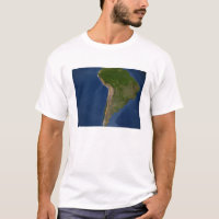 Glaciares em regiões da América do Sul
