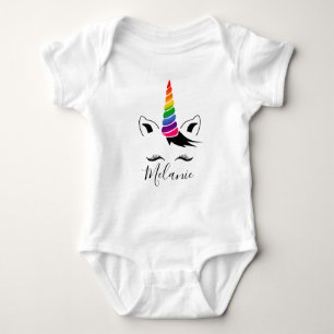 T-shirts Glam Rainbow Unicorn