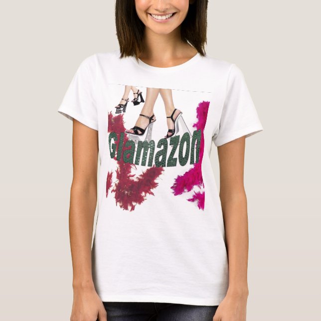 T-shirts Glamazon (Frente)