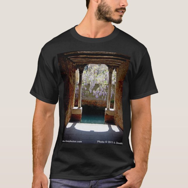 T-shirts Glicínias em Veneza (Frente)