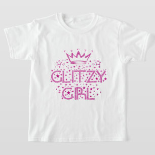T-shirts Glitzy Girl