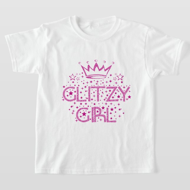 T-shirts Glitzy Girl (Postura )