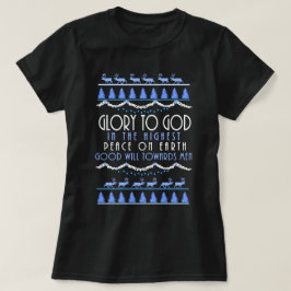 T-shirts Glória a Deus nas Alturas Natal