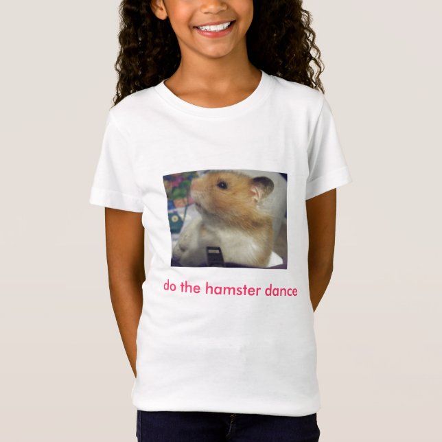 T-shirts Gloria, faz a dança do hamster (Frente)