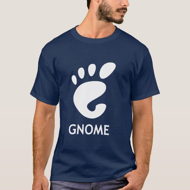 T-shirts Gnomo (ambiente do desktop) (Frente)