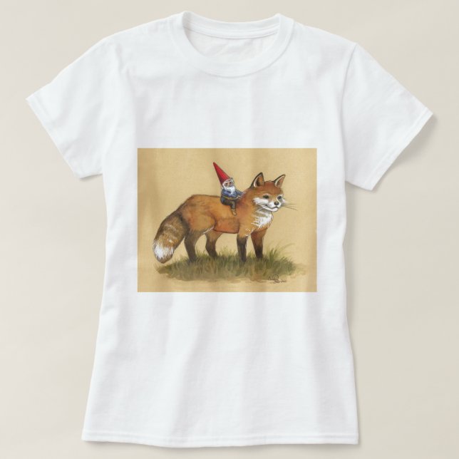 T-shirts Gnomo e Fox novos (Frente do Design)