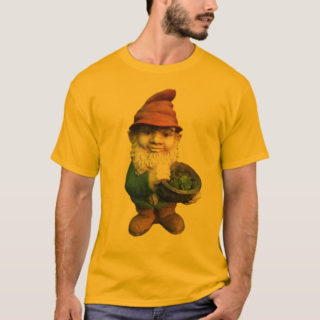 T-shirts Gnomos do jardim (Frente)