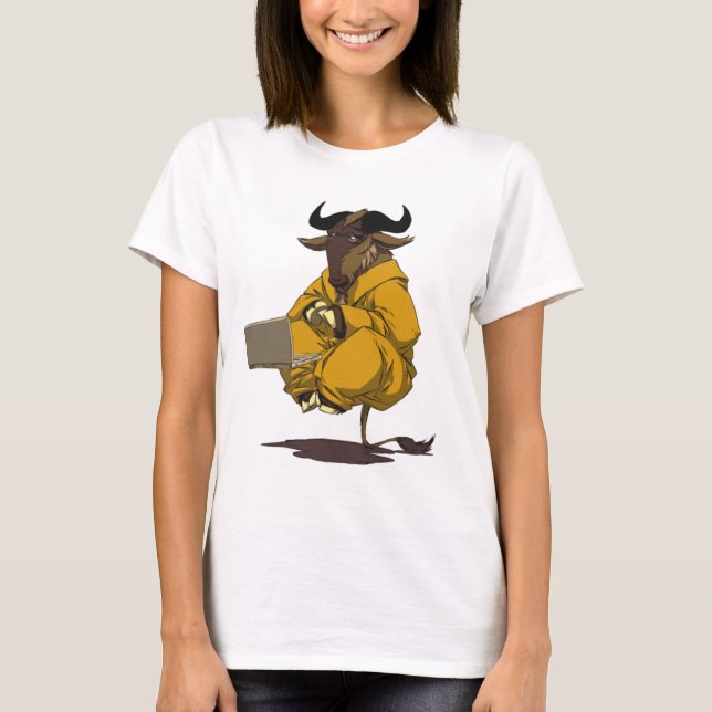 T-shirts Gnu de Dalai (Frente)