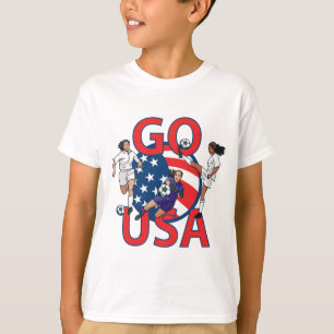 T-shirts Go USA Womens Soccer