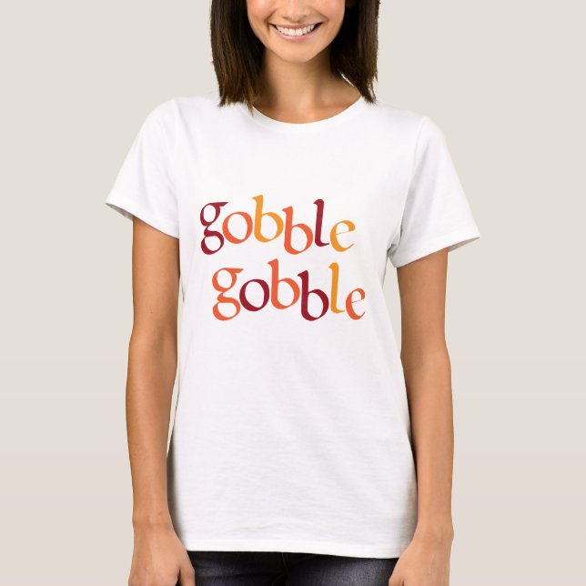 T-shirts gobble (Frente)