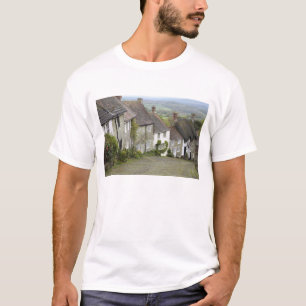 T-shirts Gold Hill, Shaftesbury, Dorset, Inglaterra, Unido
