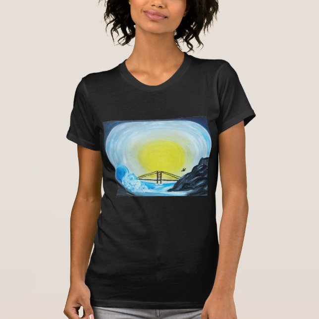 T-shirts Golden gate bridge (Frente)