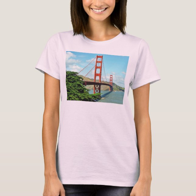 T-shirts Golden gate bridge em San Francisco (Frente)