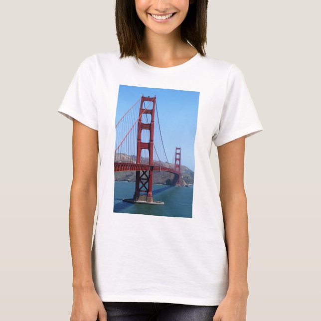 T-shirts Golden Gate de San Francisco (Frente)