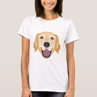 T-shirts Golden retriever da ilustração
