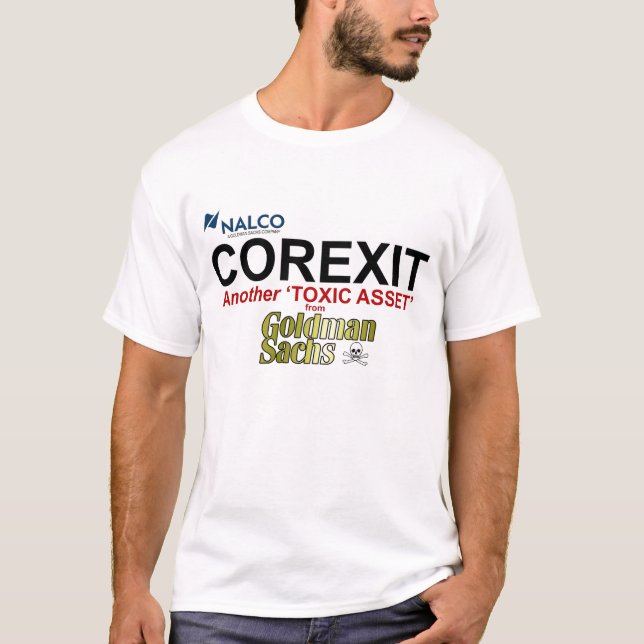 T-shirts Goldman Sachs e COREXIT (Frente)