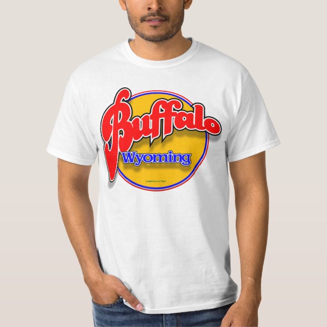 T-shirts Goldswoop do búfalo WY (Frente)