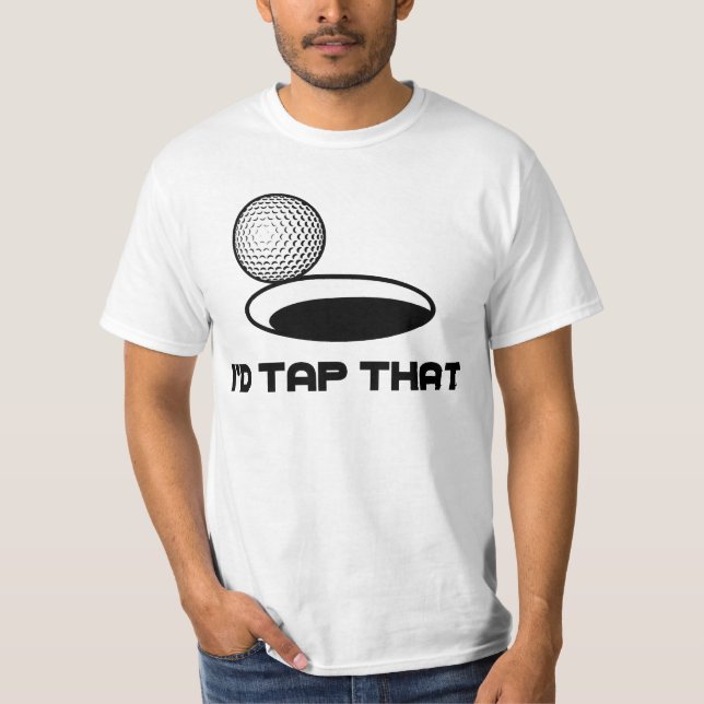 T-shirts Golfe eu bateria aquele (Frente)