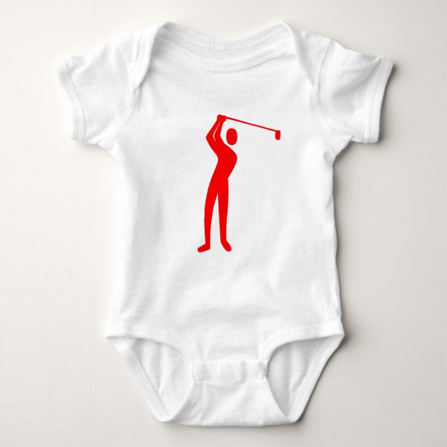 T-shirts Golfe - Vermelho (Frente)