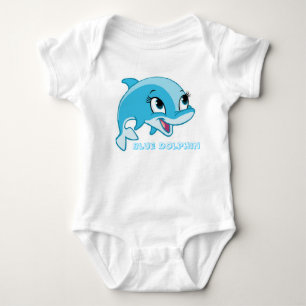 T-shirts golfinho azul