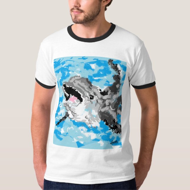 T-shirts : Golfinho Em Jogo (Frente)