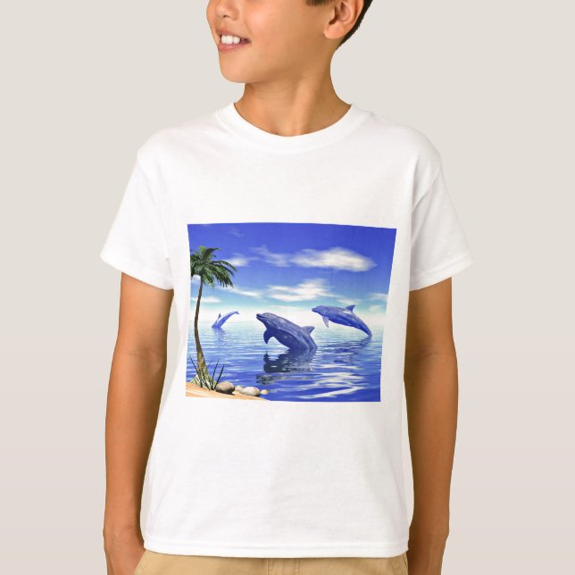 T-shirts Golfinhos (Frente)