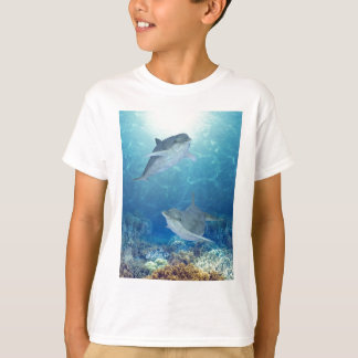 T-shirts golfinhos felizes
