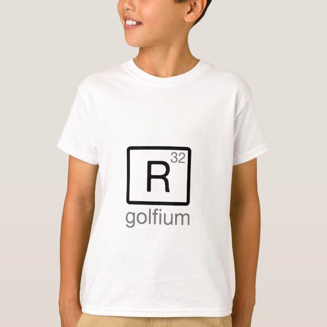 T-shirts Golfium R32 (impressão escuro) (Frente)