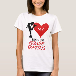 T-shirts Golly meninas - meus batimentos cardíacos para o