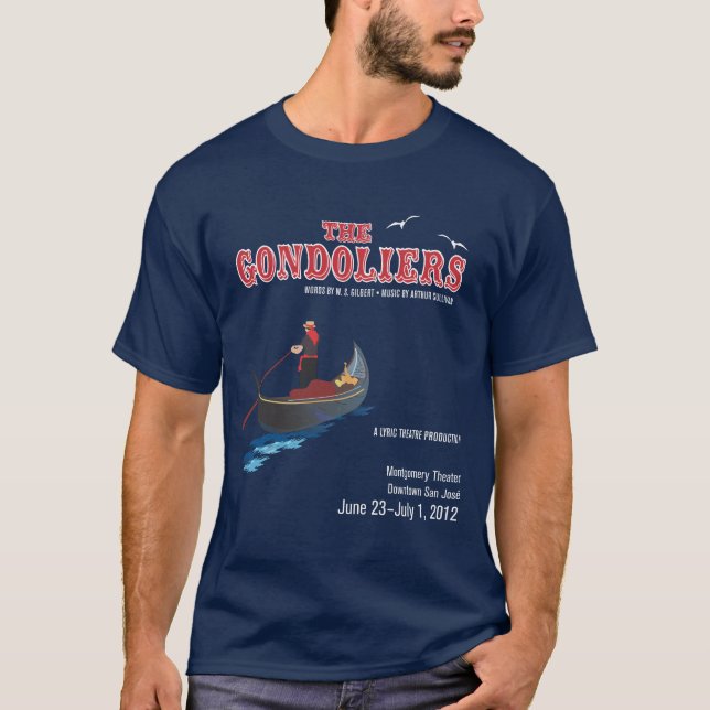 T-shirts Gondoliers 2012 (Frente)