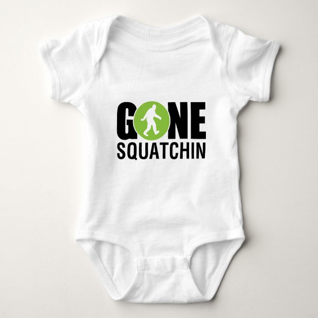 T-shirts Gone Squatchin (Frente)