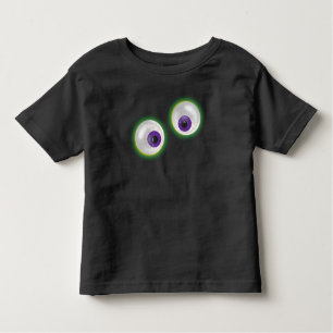 T-shirts Goofy Cartoon Ghost Eyebolas Olhos Halloween